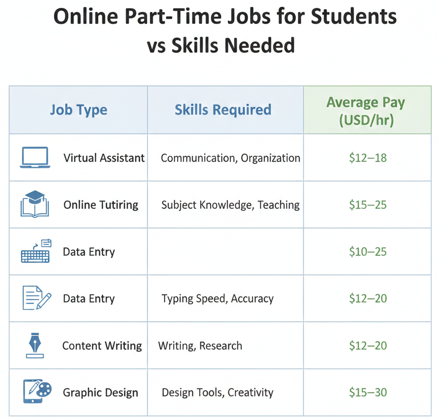 Part-Time Jobs for Students