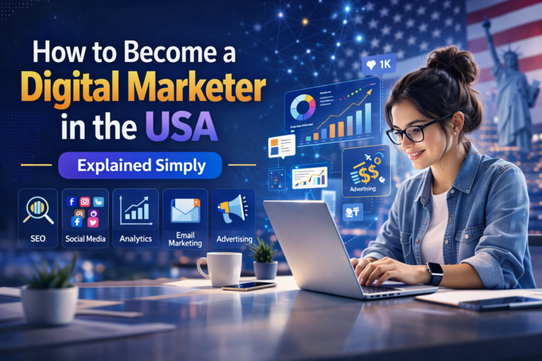 How to Become a Digital Marketer in the USA Explained Simply
