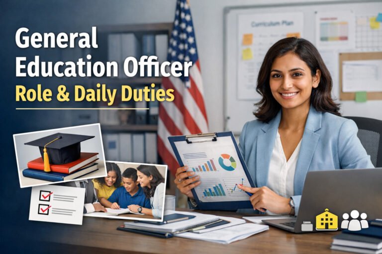 General Education Officer Role and Daily Duties
