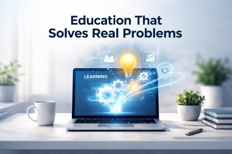 Education That Solves Real Problems