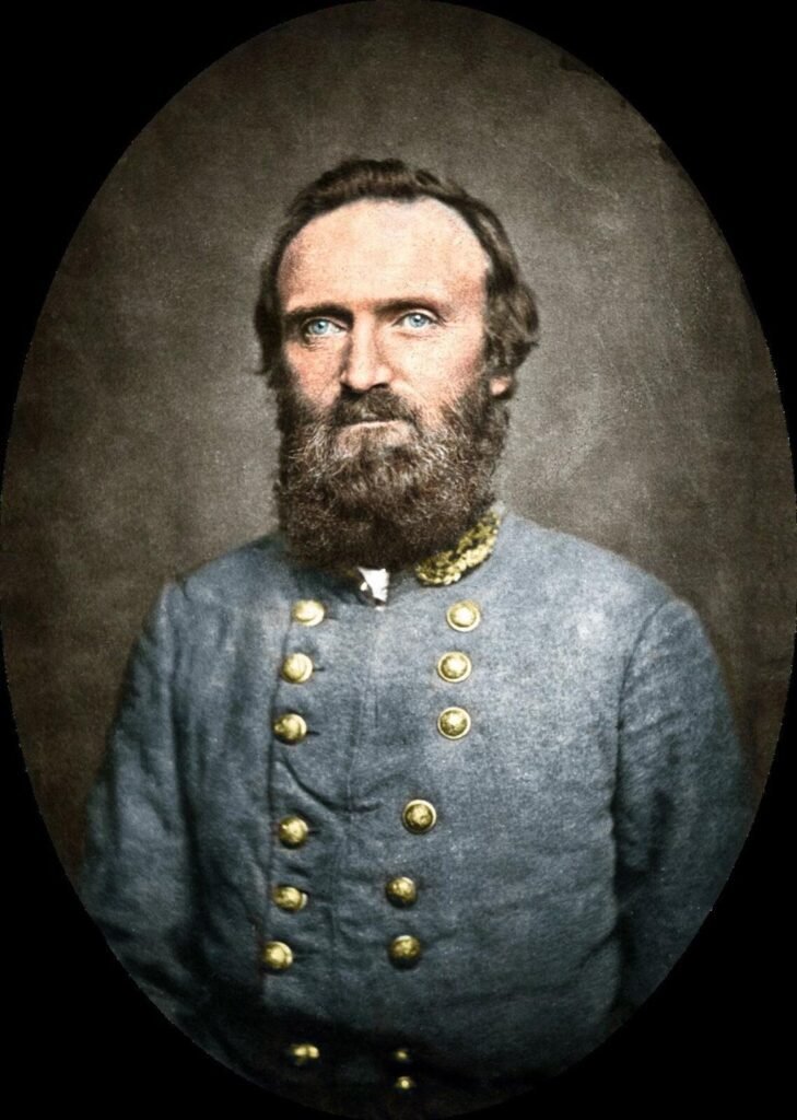 Portrait of Stonewall Jackson, Confederate General during the American Civil War